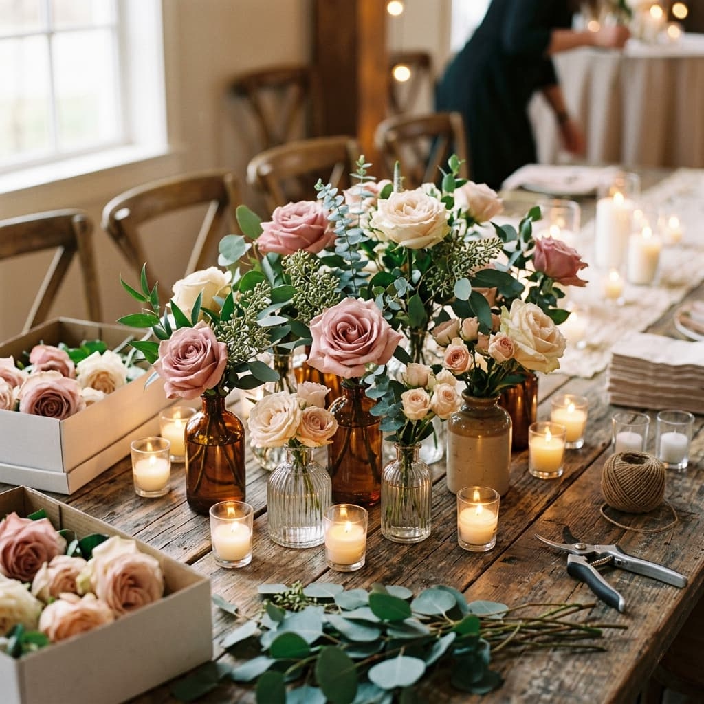 DIY Wedding Centerpieces That Look Professional