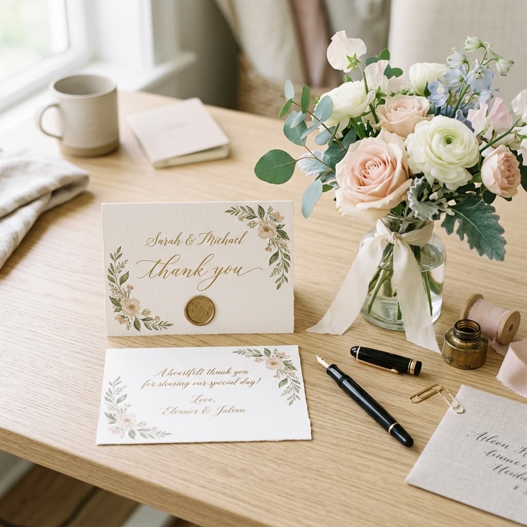 The Ultimate Guide to Writing Wedding Thank You Notes